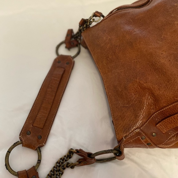 Genuine Frye leather hobo bag. - Picture 6 of 10